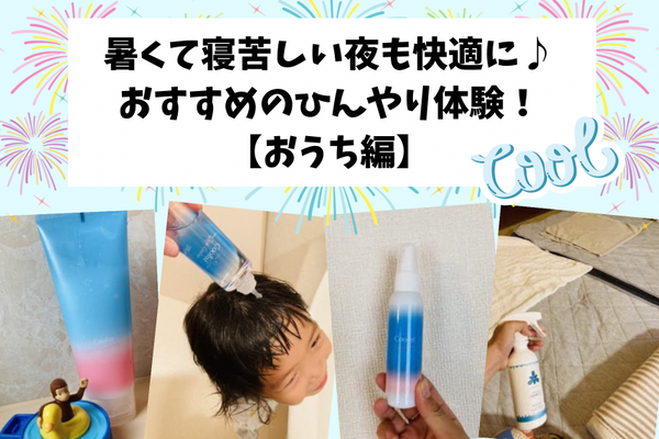 おすすめのひんやり体験!【おうち編】