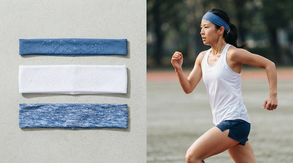 ランニング ヘッドバンドの選び方|効果と正しい着用方法を解説