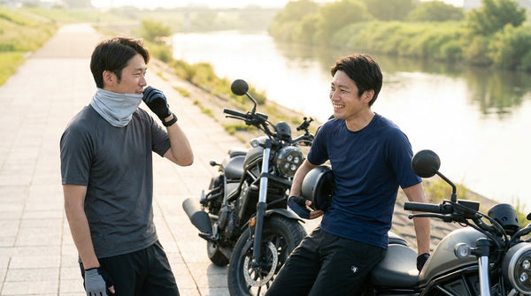 ネックゲーターとは?仕組み・種類・バイクでの選び方を解説