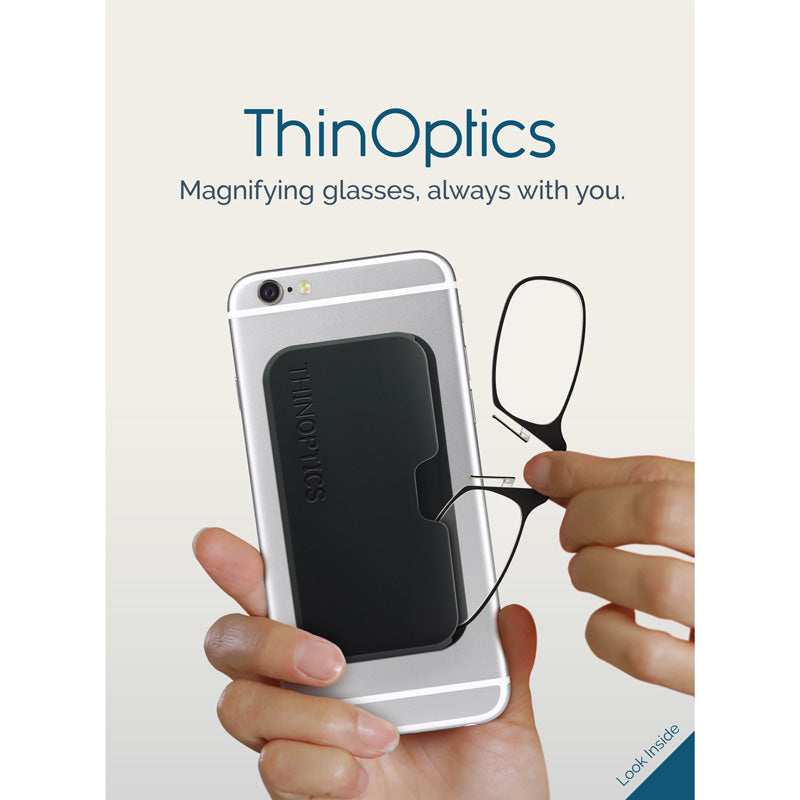 Thin Optics 拡大鏡 スマホケース キーホルダーケース