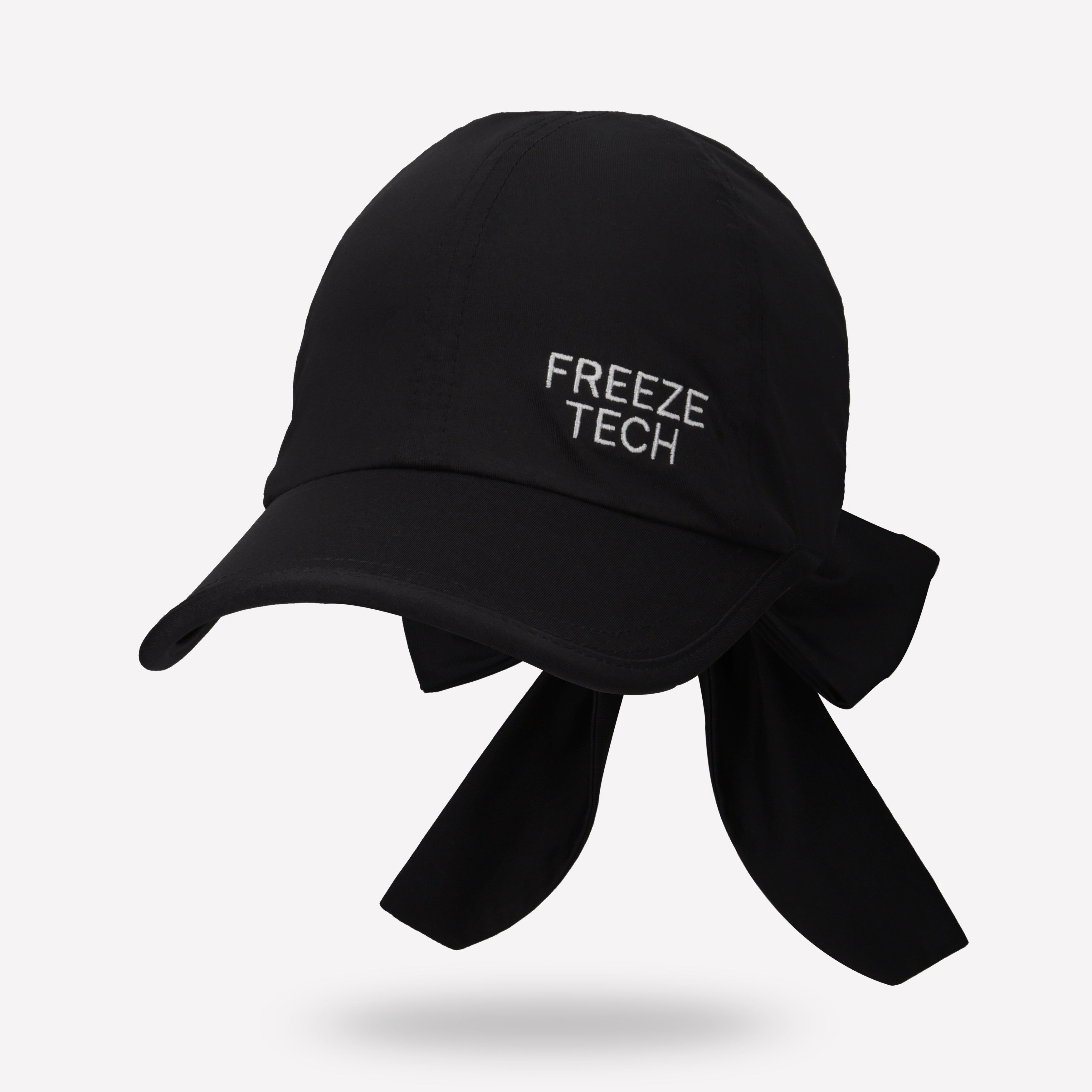 FREEZE TECH 氷撃α GOLF LINE リボンキャップ Black White LIDEF