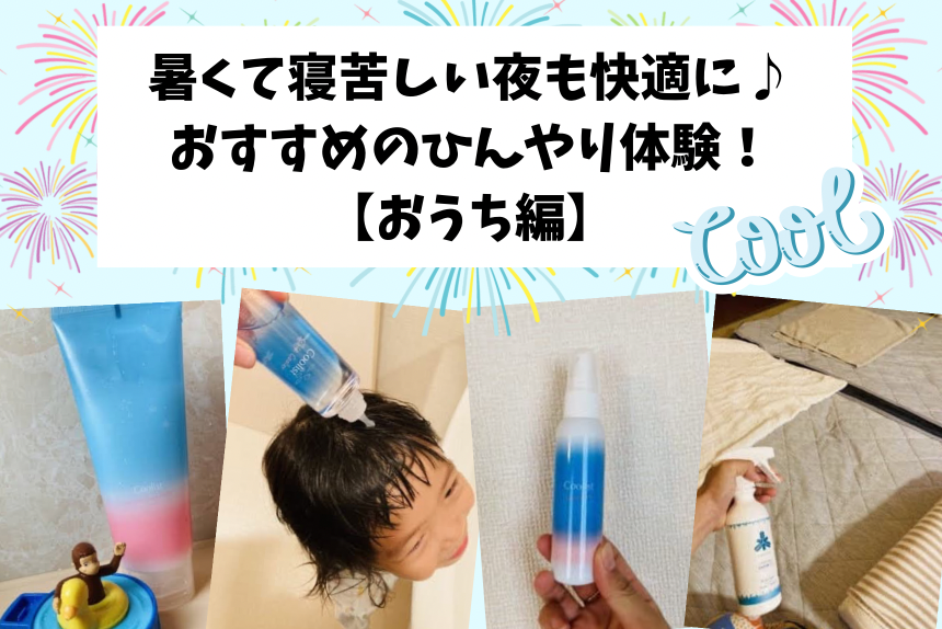 おすすめのひんやり体験！【おうち編】
