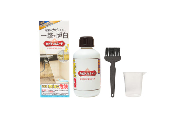 【カビ掃除のプロ推奨】諦めていたカビも、汚れた排水口も一撃“瞬白” ‐浴室用カビ取り剤「カビトルネード 浴室用カビ取りジェル」-