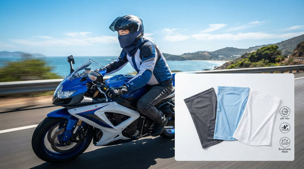 顔の日焼け対策フェイスカバー完全ガイド|バイク乗り必見の選び方
