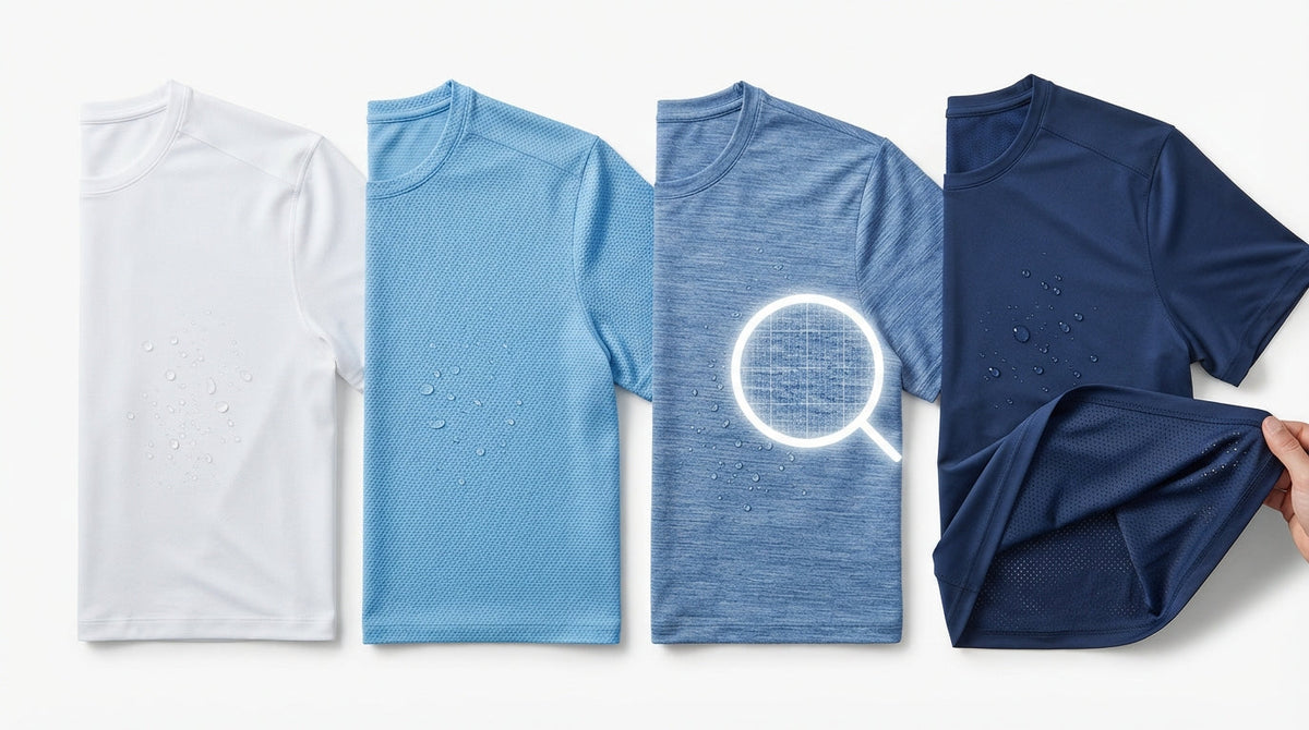 速乾スポーツTシャツの選び方｜素材と機能性で選ぶ完全ガイド