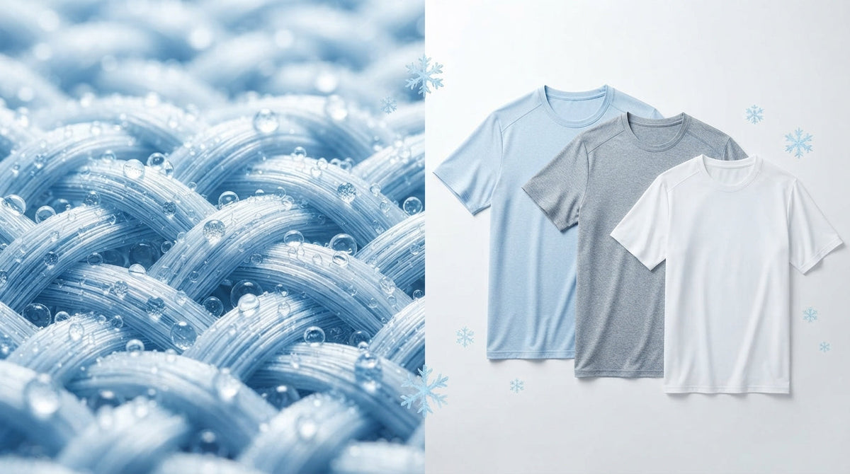 冷感Tシャツの選び方完全ガイド｜仕組みと効果を徹底解説