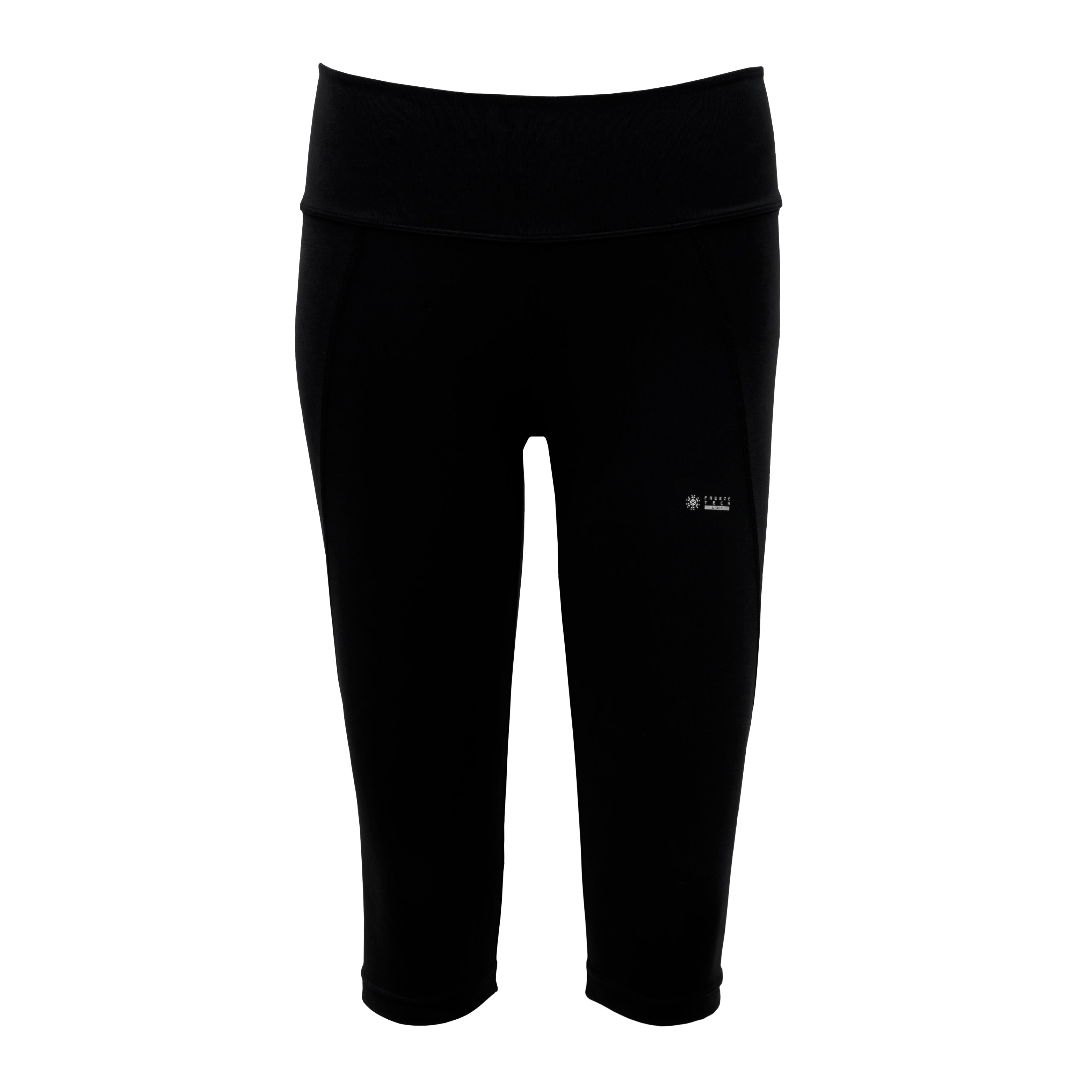 FREEZE TECH 氷撃α WOMENS 冷感7分丈タイツ White Black LIDEF FT25SS