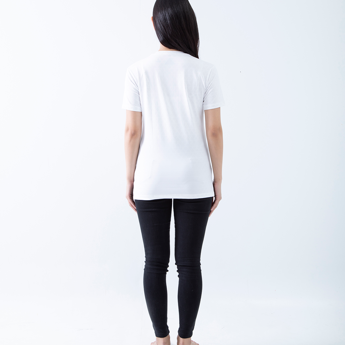 FREEZE TECH DAILY 冷感シャツ 半袖 Vネック White