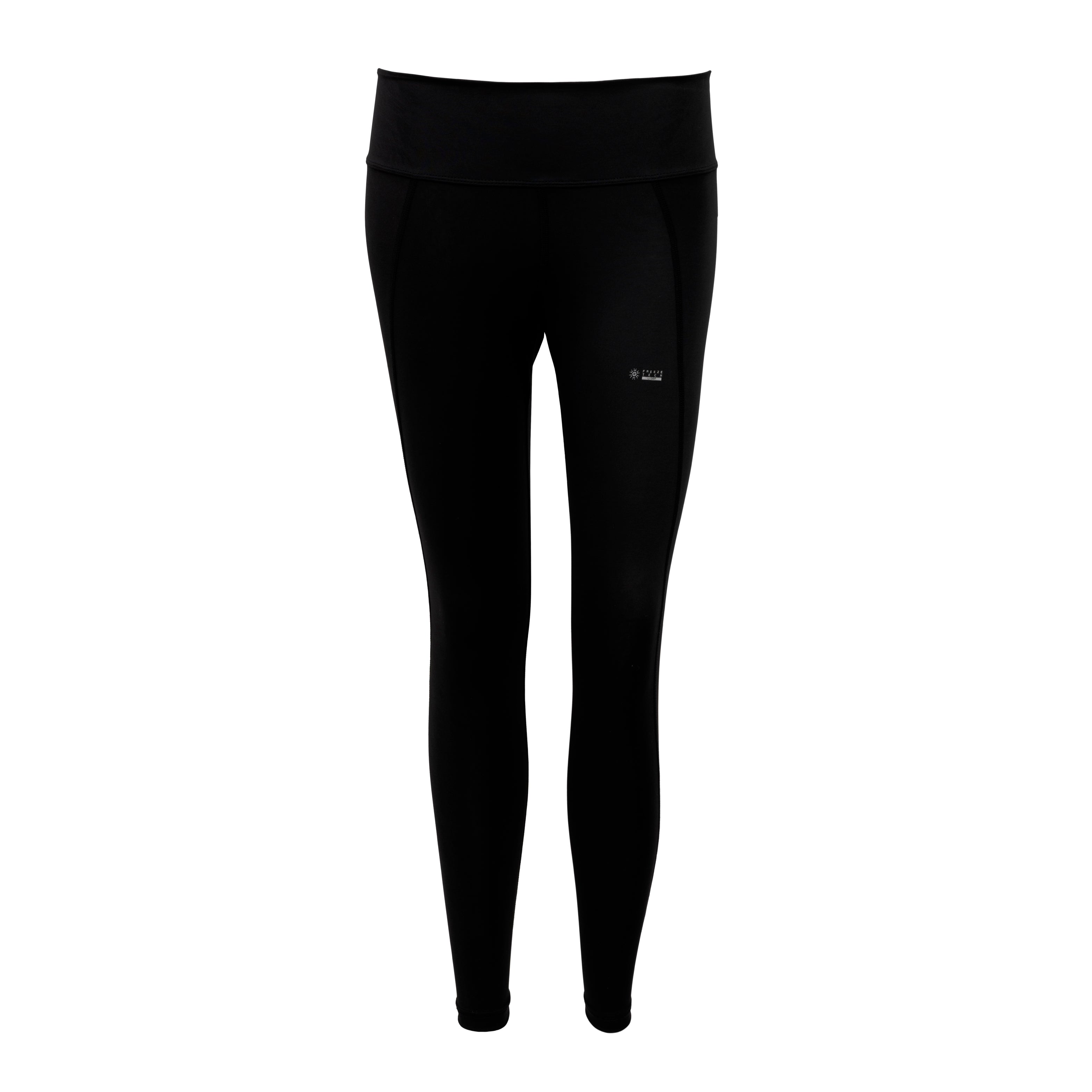 FREEZE TECH 氷撃α WOMENS 冷感フルレングスタイツ White Black LIDEF