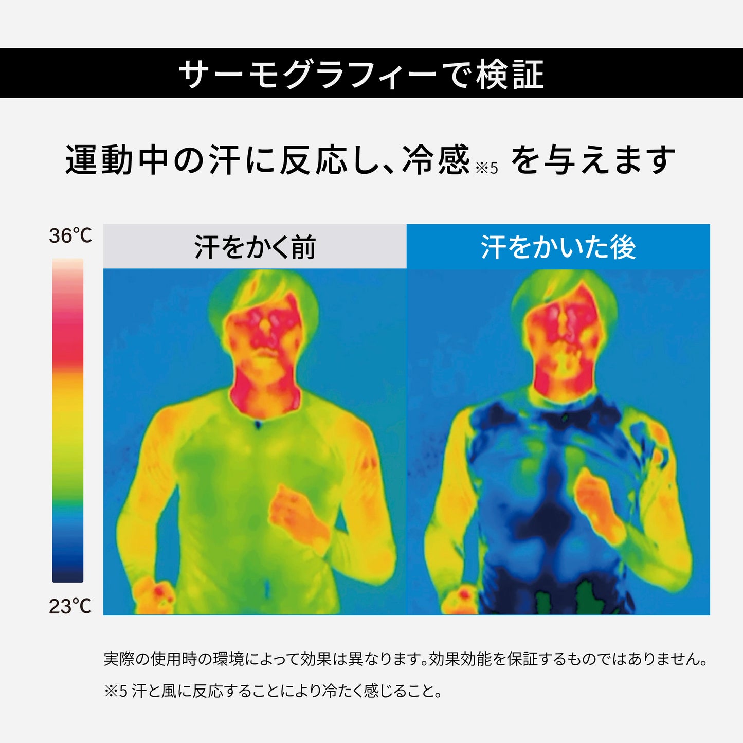 FREEZE TECH SPORTS 冷感シャツ 半袖 クルーネック Black White Green Yellow Red Blue