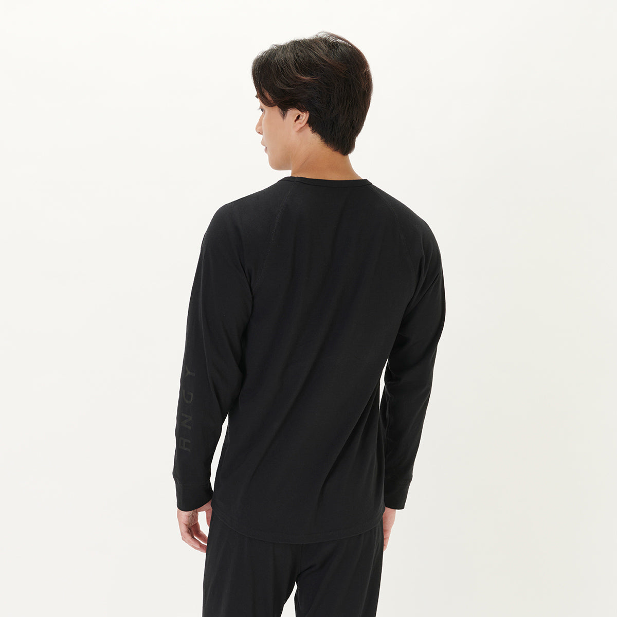 RENERGY 長袖クルーネック Black