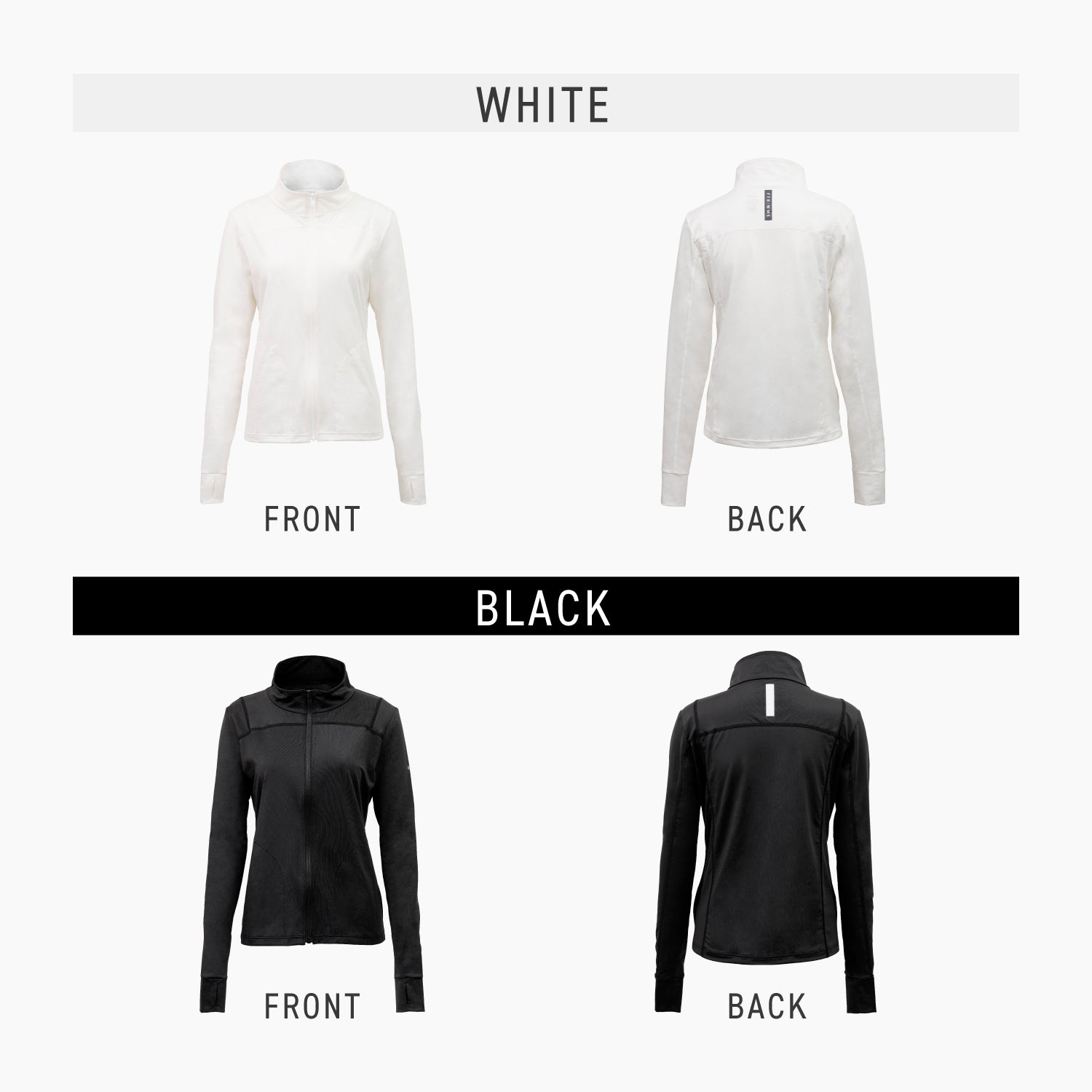 【リピーター様値下げOK】アウトフィット☆Jaeme Costas About FREEZE TECH 氷撃α WOMENS 冷感コンパクトジャケット White Black