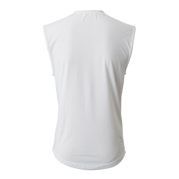 FREEZE TECH SPORTS 冷感ノースリーブ Vネックシャツ Black White LIDEF - メディア 14