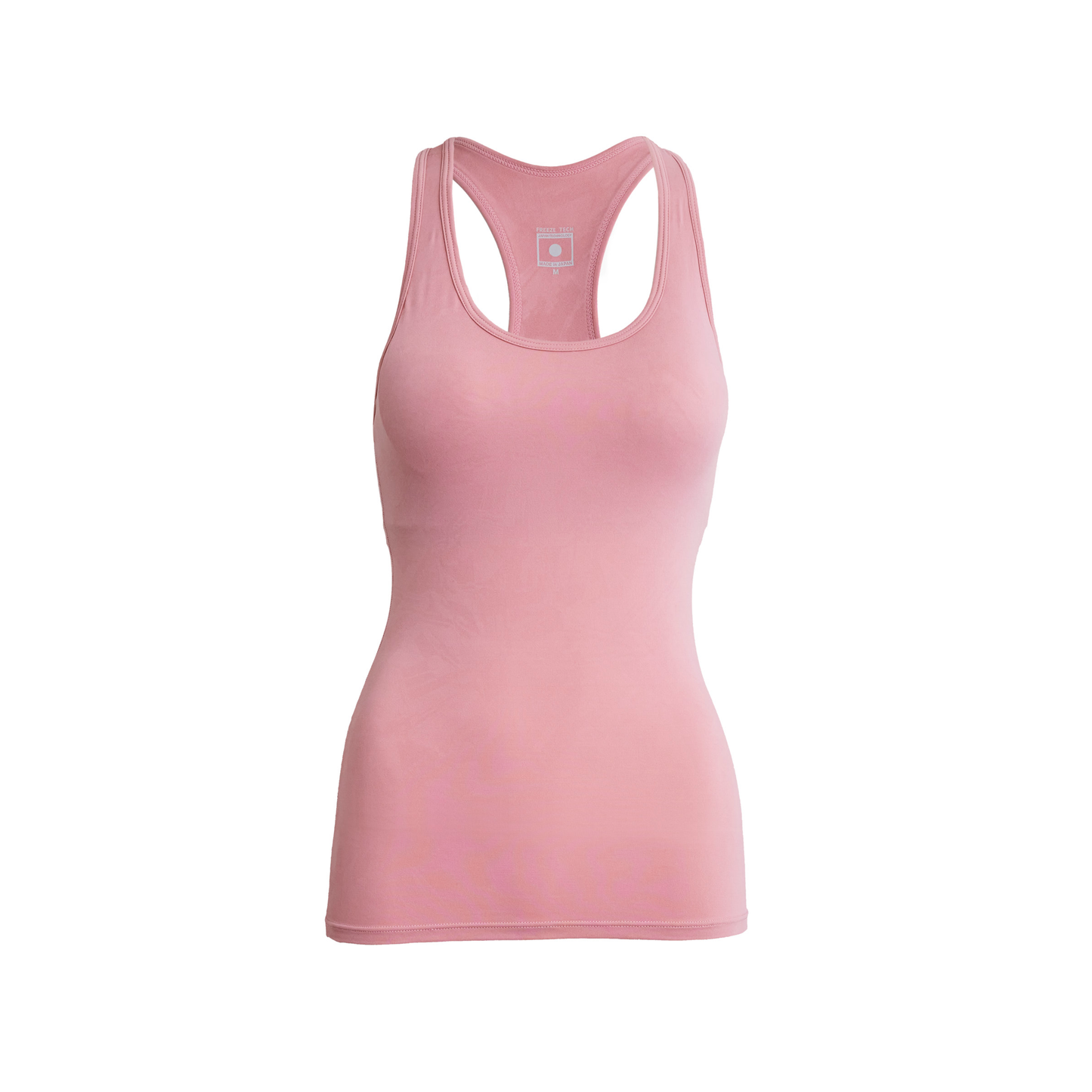 FREEZE TECH SPORTS 冷感カップ付きタンクトップ Gray Pink