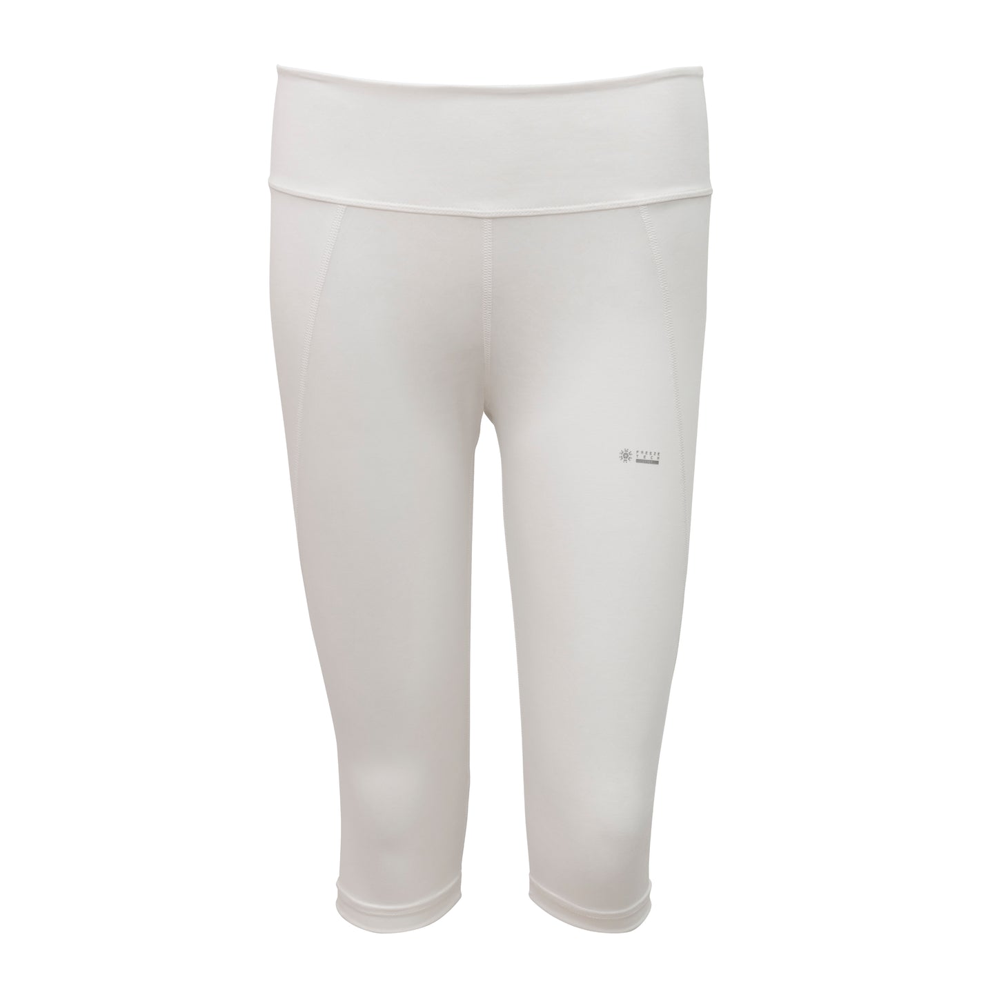 FREEZE TECH 氷撃α WOMENS 冷感7分丈タイツ White Black LIDEF FT25SS