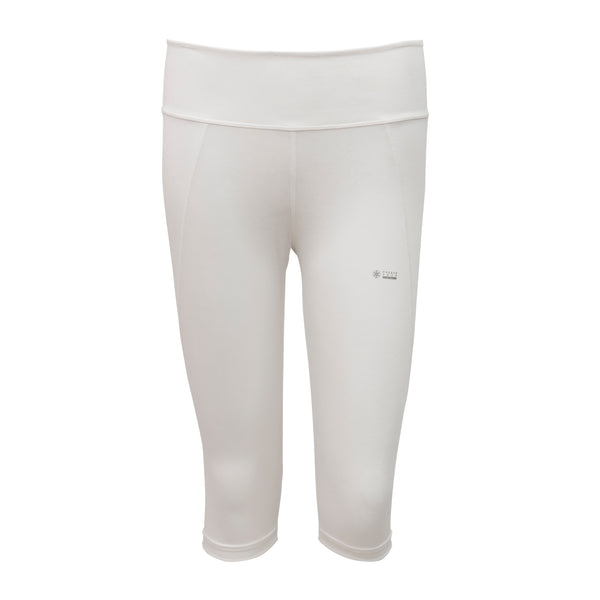 FREEZE TECH 氷撃α WOMENS 冷感7分丈タイツ White Black LIDEF FT25SS - ホワイト