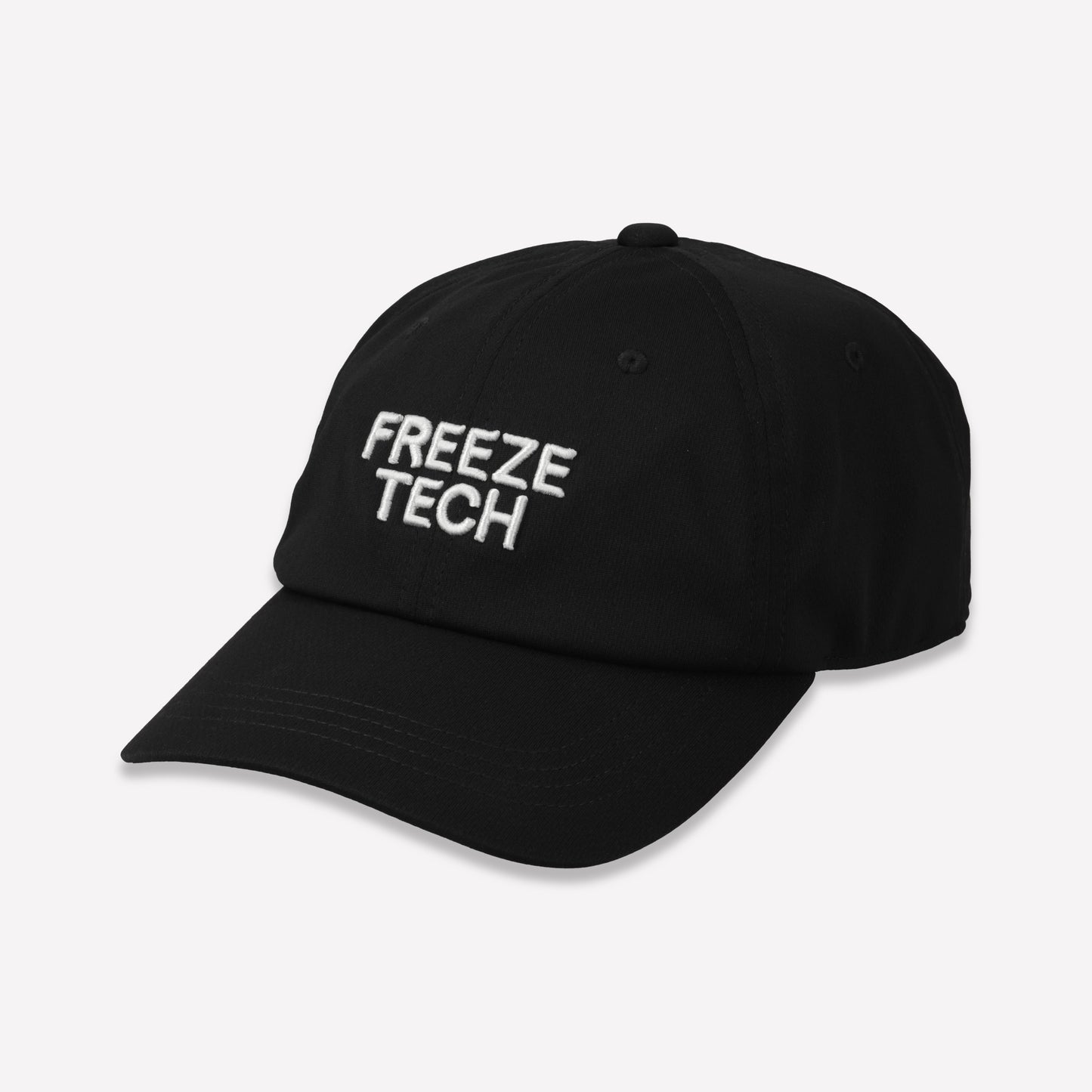 FREEZE TECH 氷撃α GOLF LINE ベーシックキャップ Black White LIDEF FT26SS