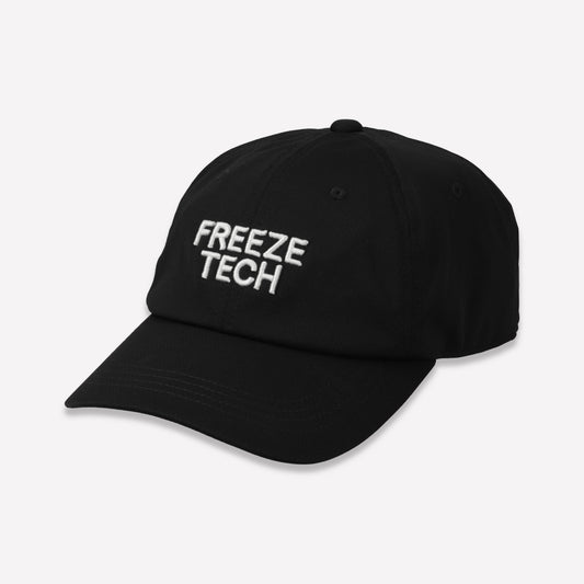 FREEZE TECH 氷撃α GOLF LINE ベーシックキャップ Black White LIDEF FT26SS