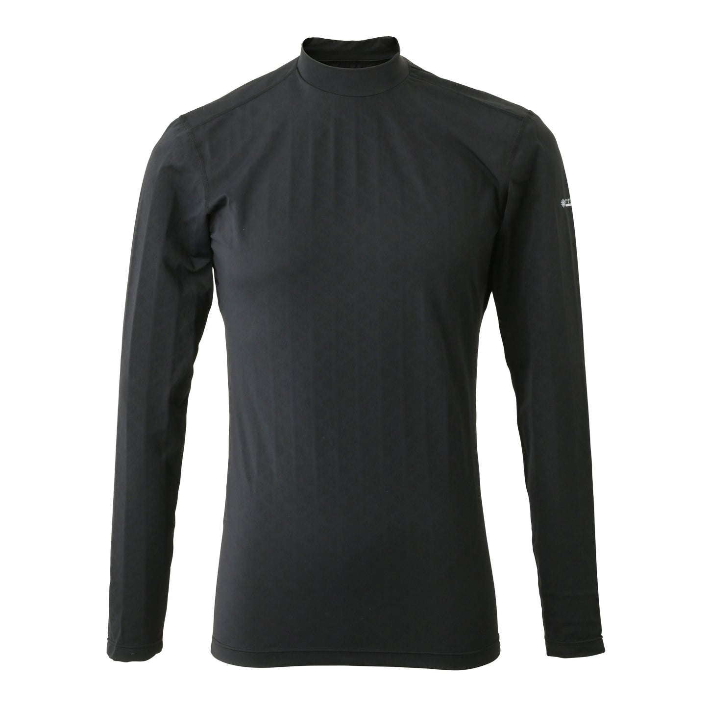 FREEZE TECH SPORTS 冷感シャツ長袖ローネック Black White LIDEF