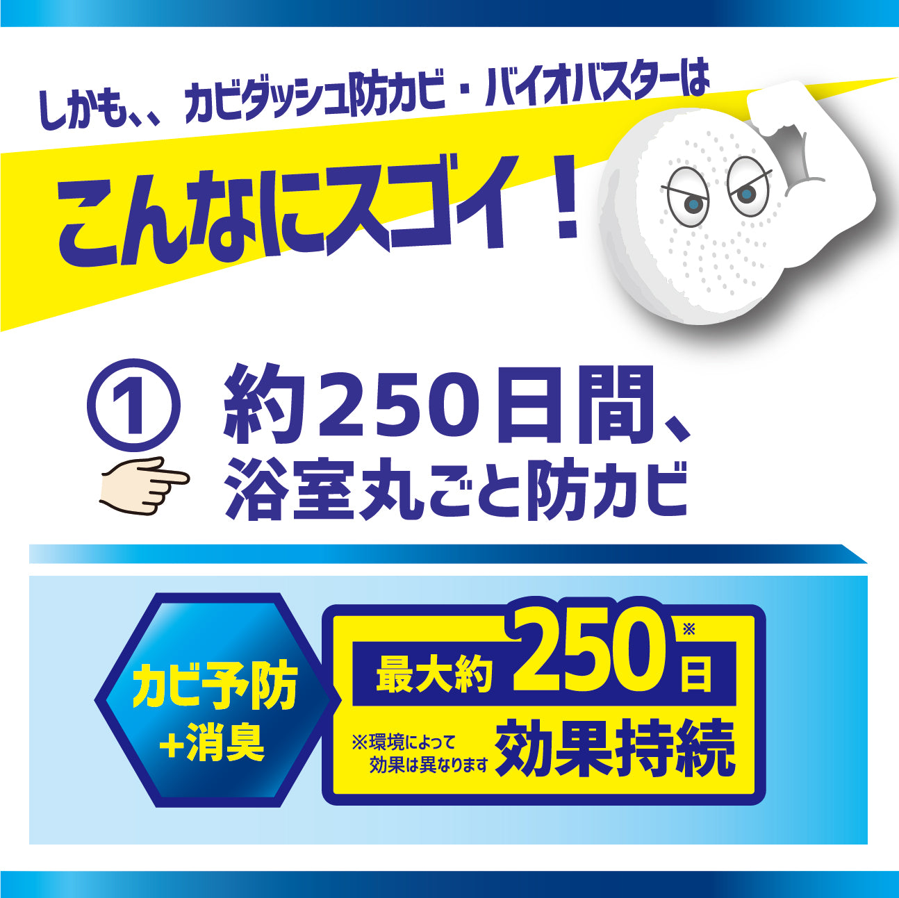 カビダッシュ【防カビ・バイオバスター】