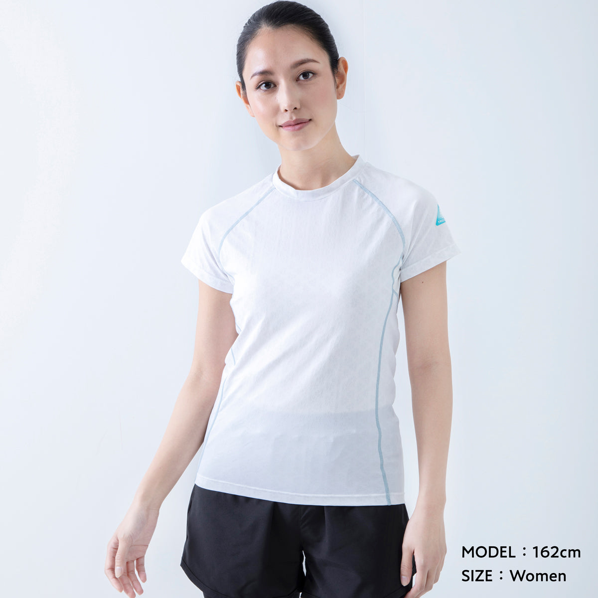 FREEZE TECH SPORTS 冷感シャツ 半袖 クルーネック Black White Green Yellow Red Blue