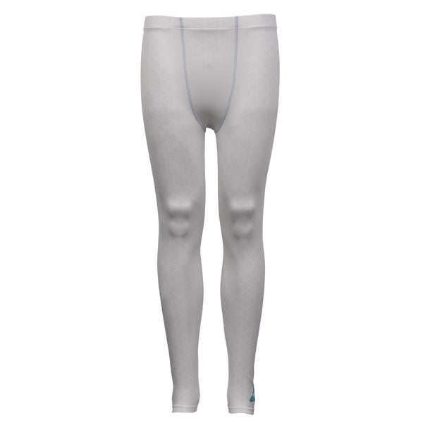 FREEZE TECH SPORTS 冷感フルレングスタイツ Black White Light.Gray - ホワイト