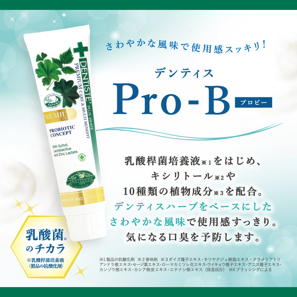 デンティスロゴ入り携帯用ミラー付 デンティス　チューブタイプ　100ｇ　Pro-B - メディア 3
