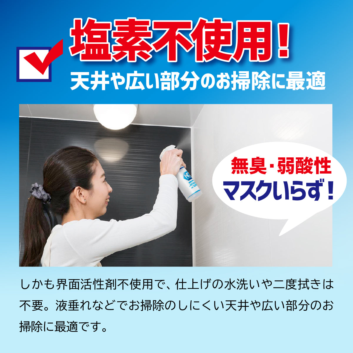 カビダッシュ デイリー防カビ洗浄スプレー