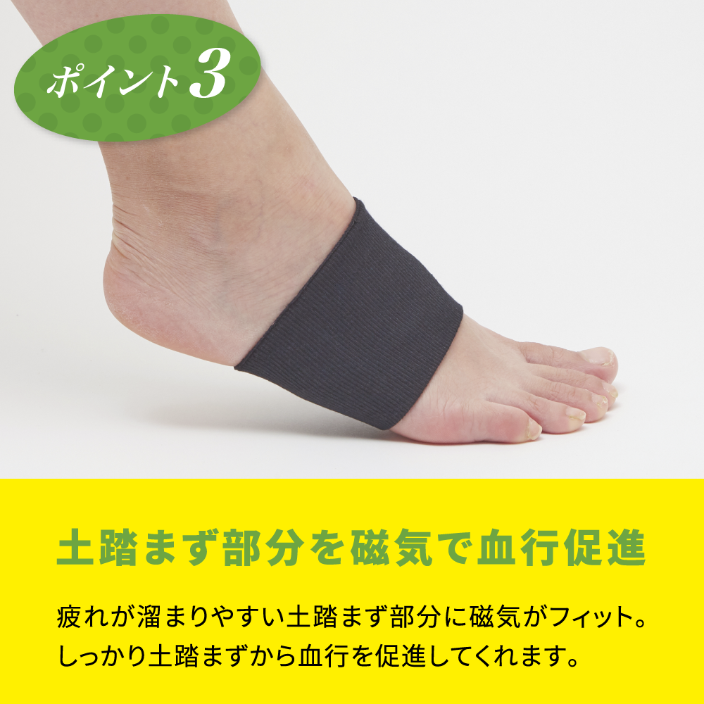 足軽ちゃん 土ふまずサポーター