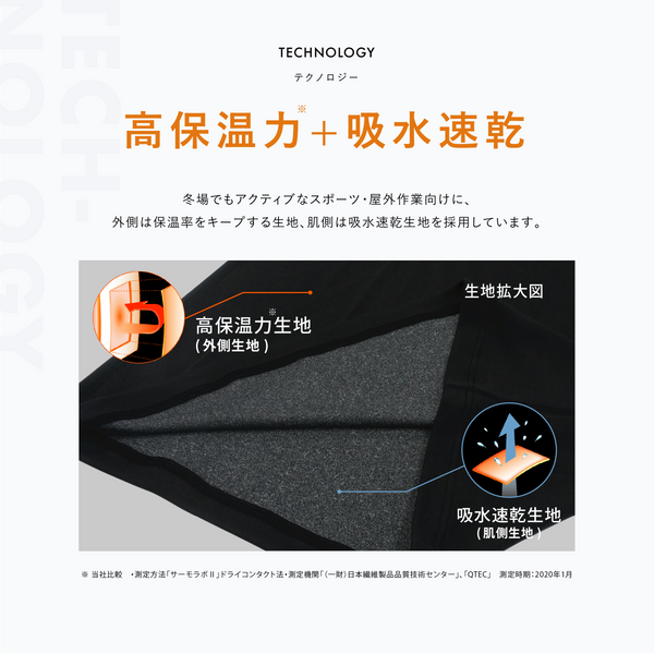 ThermOne Lightweight Vネック9分袖 [MENS] - メディア 6