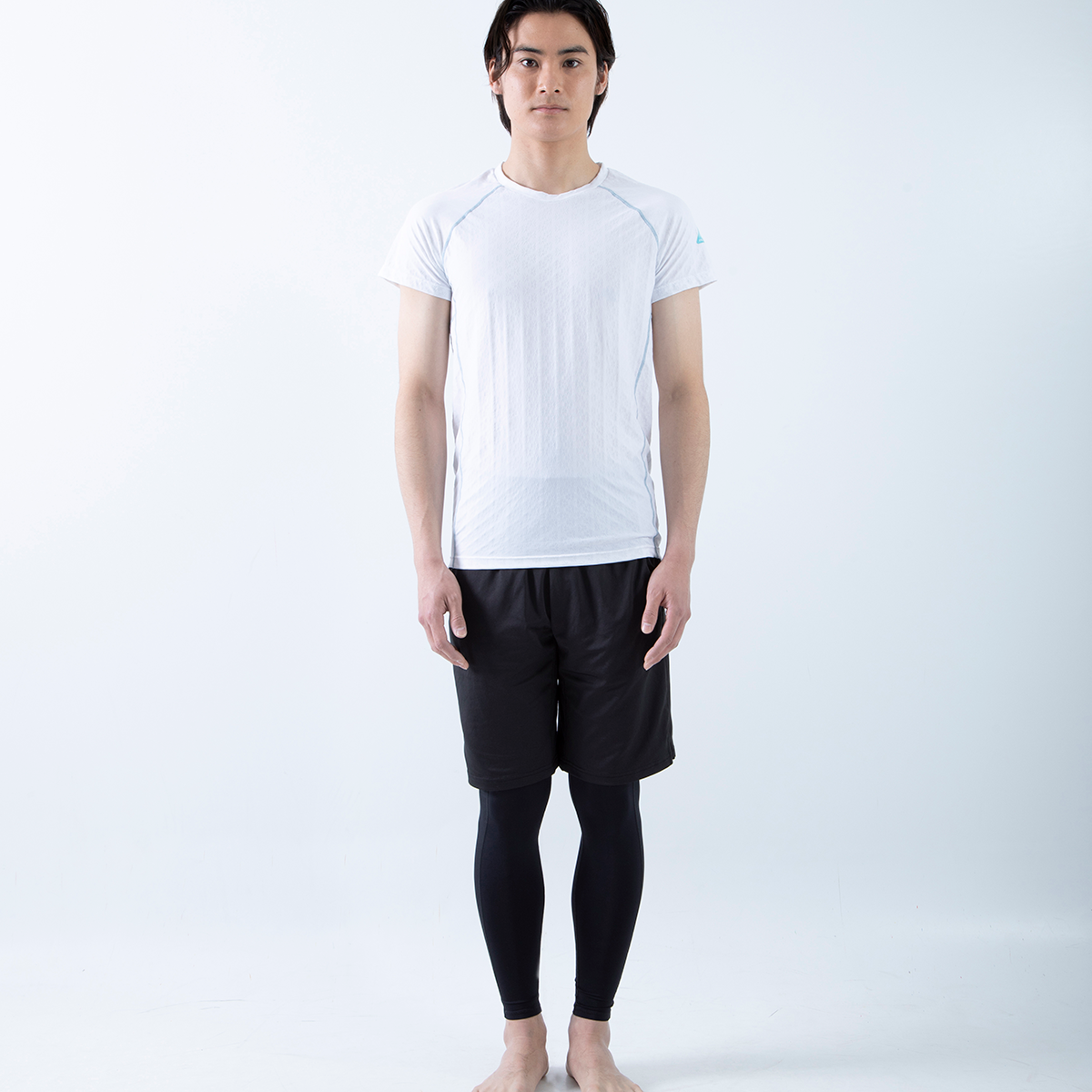 FREEZE TECH SPORTS 冷感シャツ 半袖 クルーネック Black White Green Yellow Red Blue