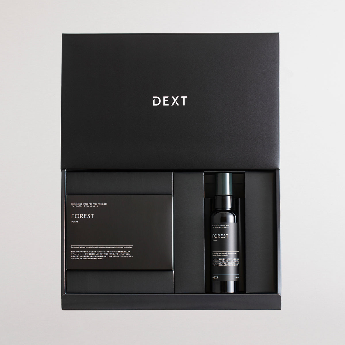 DEXT GIFT SET フェイス、ボディー用リフレッシュシート＆ワキ