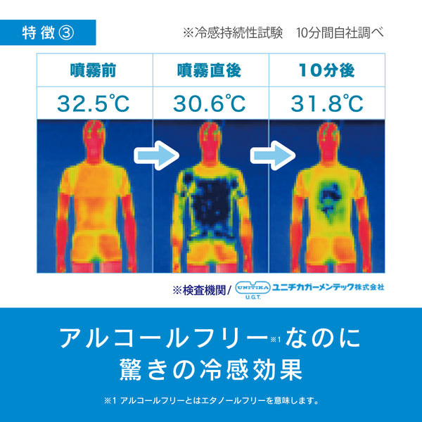 FREEZE TECH 衣類用冷感ミスト300ml - メディア 7