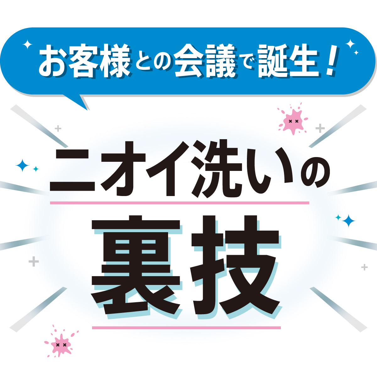 洗技 衣類のニオイ除去剤