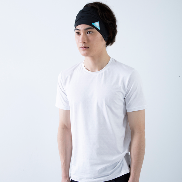 FREEZE TECH ACCESSORY 冷感ロングネックゲーター Black White - メディア 3