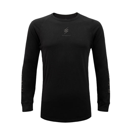 RENERGY 長袖クルーネック Black