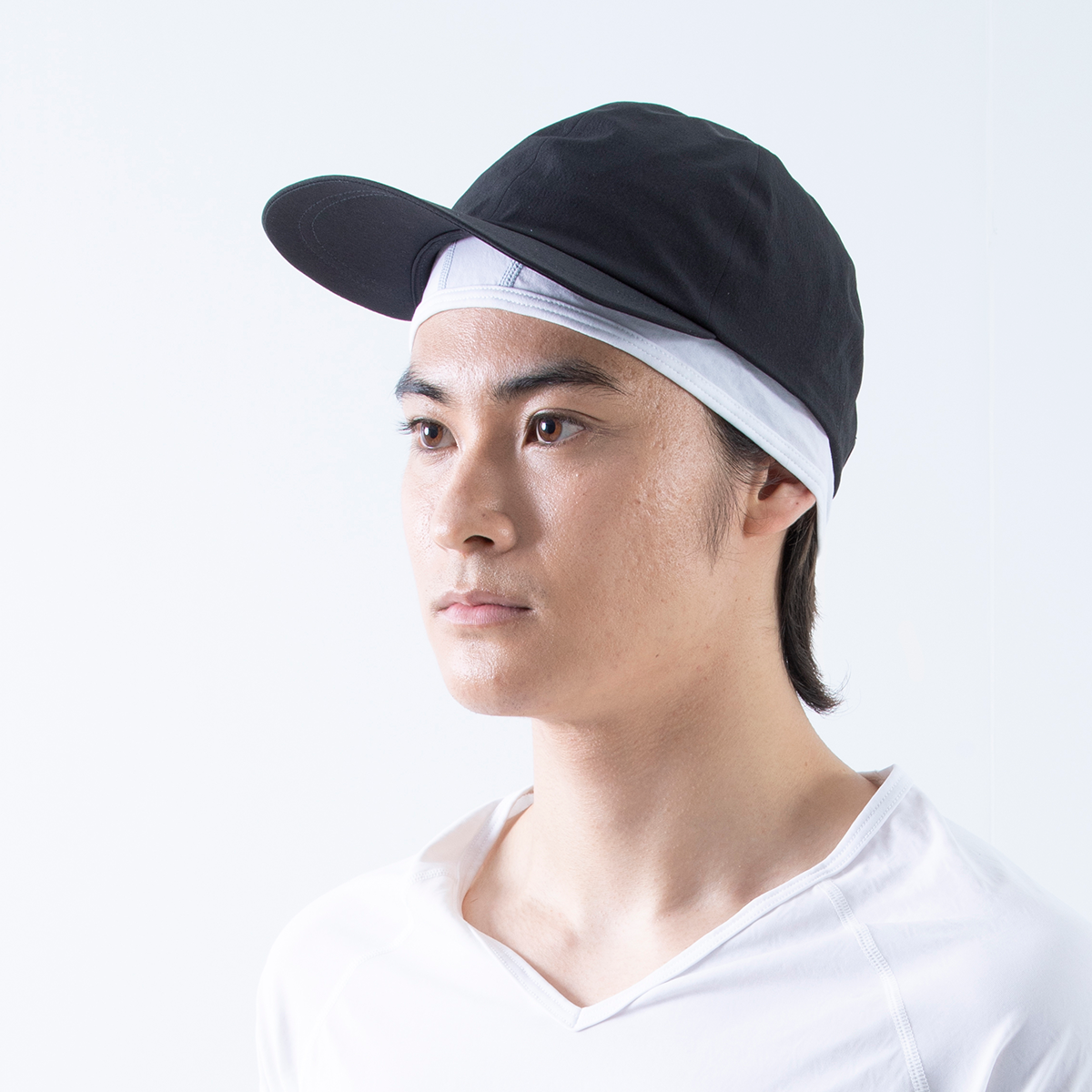 FREEZE TECH ACCESSORY 冷感ヘッドキャップ Black White