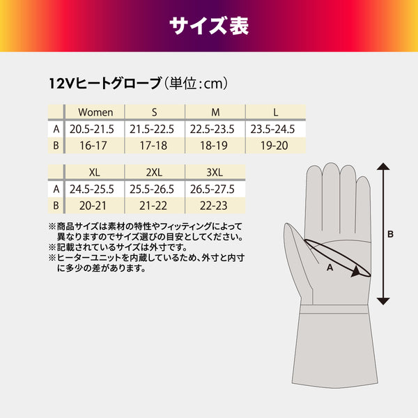 Heat Master 12VヒートレザーグローブTYPE-1 LIDEF - メディア 17