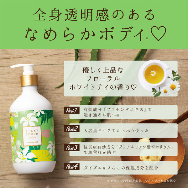 スリンキータッチ セルフスパ 薬用美白ボディミルク - メディア 5