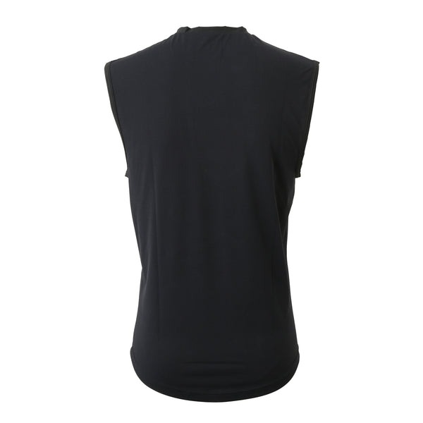 FREEZE TECH SPORTS 冷感ノースリーブ Vネックシャツ Black White LIDEF - メディア 3