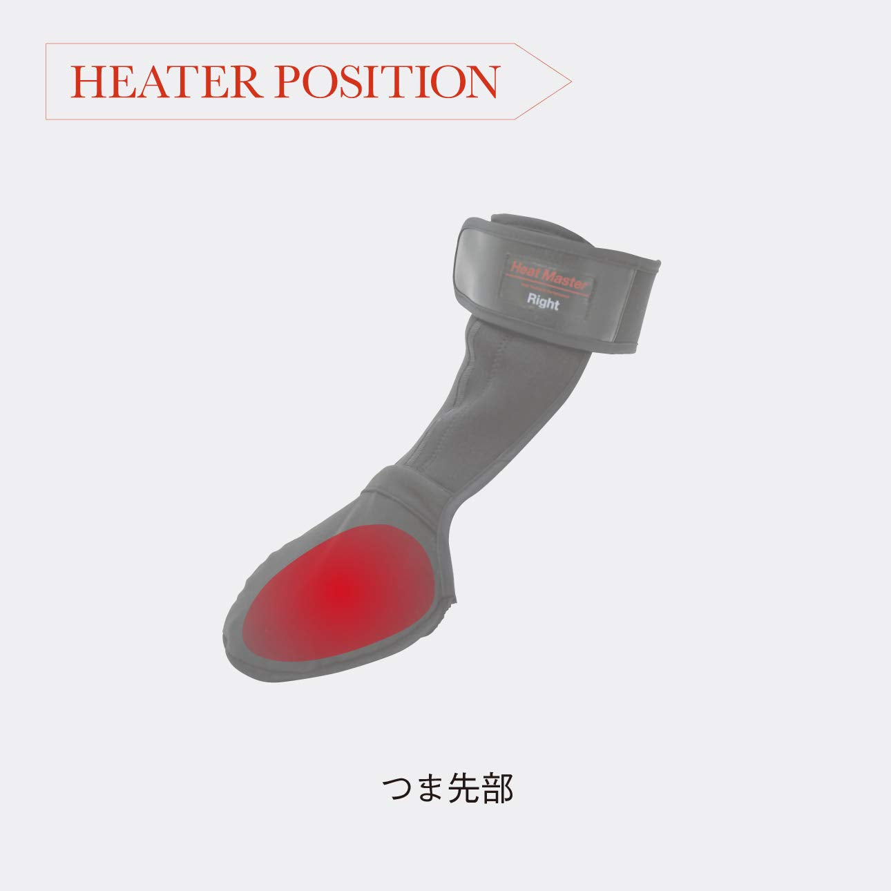 Heat Master 12Vヒート トゥ ウォーマー LIDEF