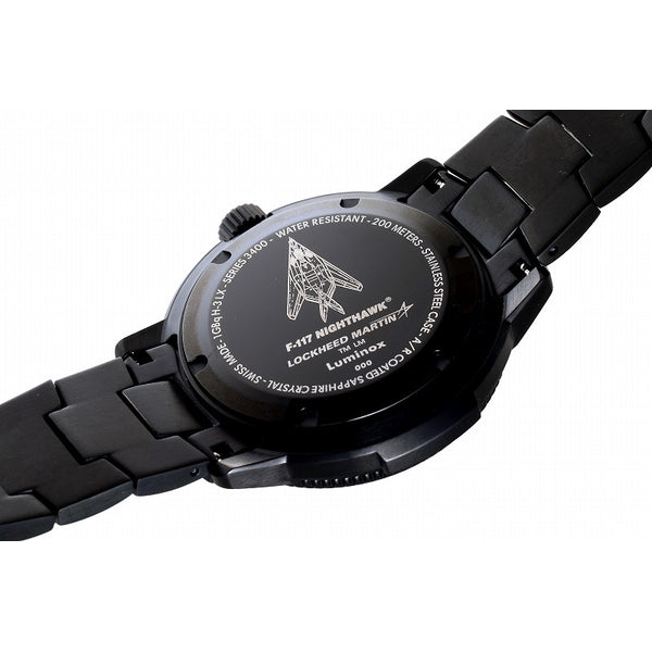 Luminox F-117 NIGHTHAWK 3400 SERIES Ref.3402.HERITAGE JAPAN LIMITED - メディア 4