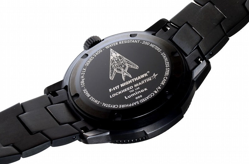 Luminox F-117 NIGHTHAWK 3400 SERIES Ref.3402.HERITAGE JAPAN LIMITED
