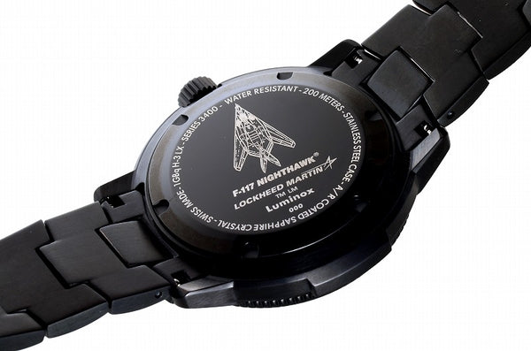 Luminox F-117 NIGHTHAWK 3400 SERIES Ref.3402.HERITAGE JAPAN LIMITED - メディア 4