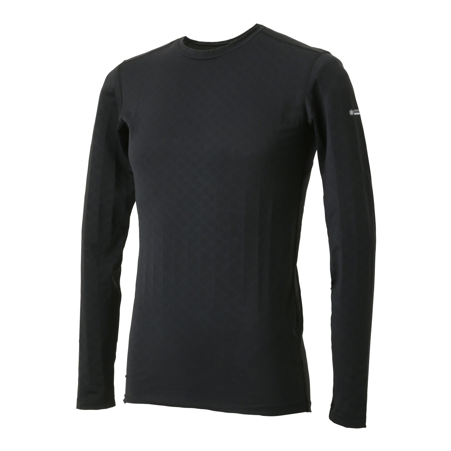 FREEZE TECH SPORTS 冷感シャツ長袖クルーネック Black White LIDEF