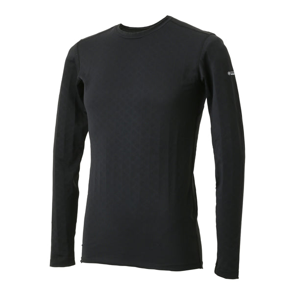 FREEZE TECH SPORTS 冷感シャツ長袖クルーネック Black White LIDEF - メディア 2