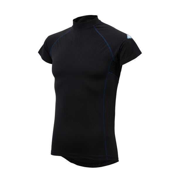 FREEZE TECH SPORTS 冷感シャツ 半袖 ローネック Black White - メディア 10