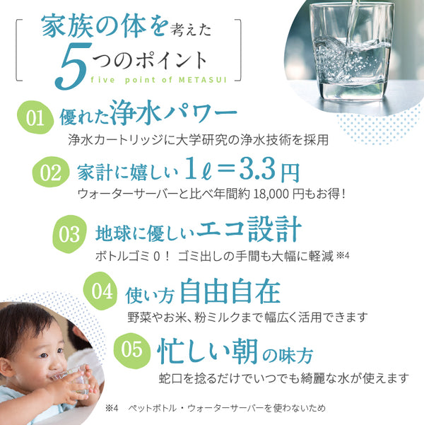 【定期購入】METASUIカートリッジ 初回本体付き(Dタイプ) - メディア 5