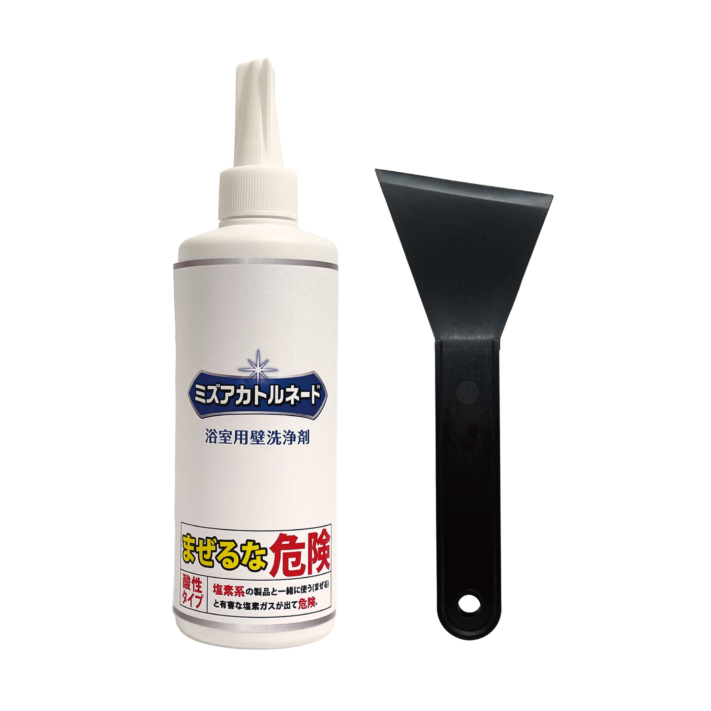 ミズアカトルネード 浴室用壁洗浄剤