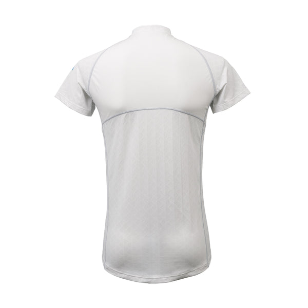 FREEZE TECH SPORTS 冷感シャツ 半袖 ローネック Black White - メディア 20